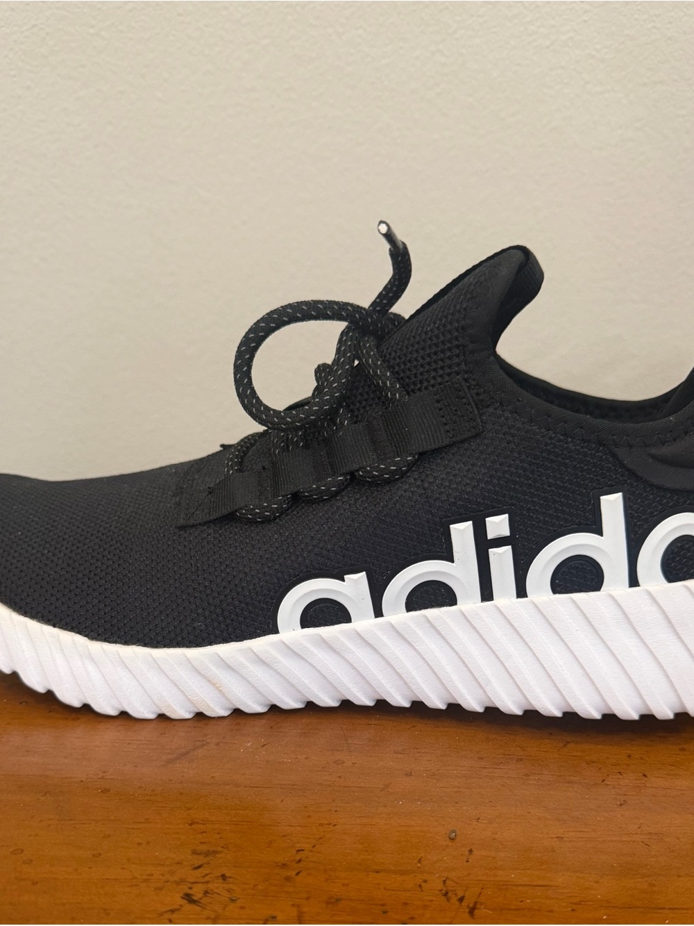 adidas Mens Kaptir 3.0 Sneakers - Size 12 - Black/White New without box - Picture 2 of 6